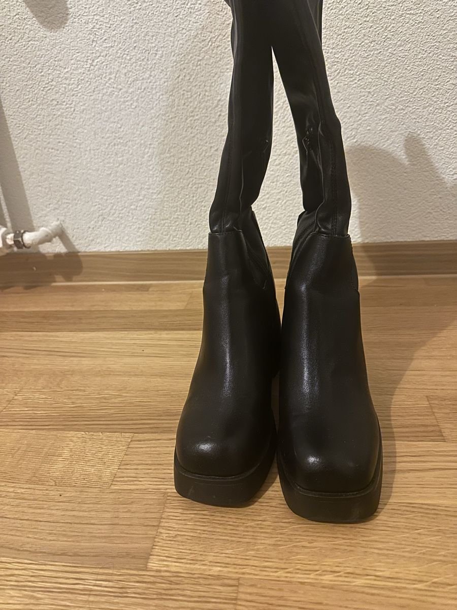 Aldo Scarpe da donna: Aldo Plateaustiefel schwarz, 39 – Usato da Zürich venduto da nou_kx9g 1