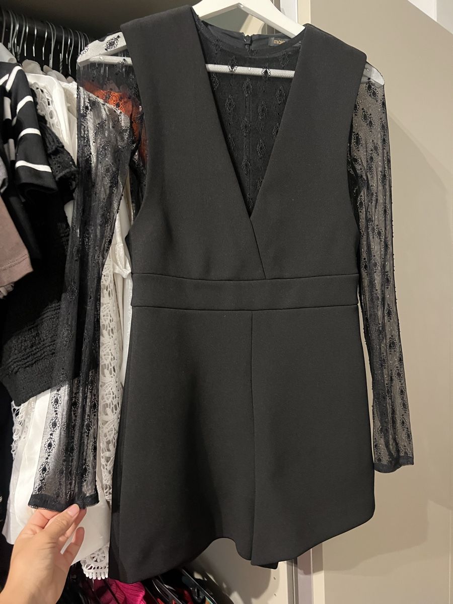 Maje Jumpsuits: Jumpsuit Maje schwarz – Gebraucht aus Zürich von R1908 4