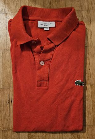 Lacoste Shirt orange (gebraucht)