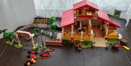 Playmobil grosser Reiterhof 4190 A und Springturnier 4185