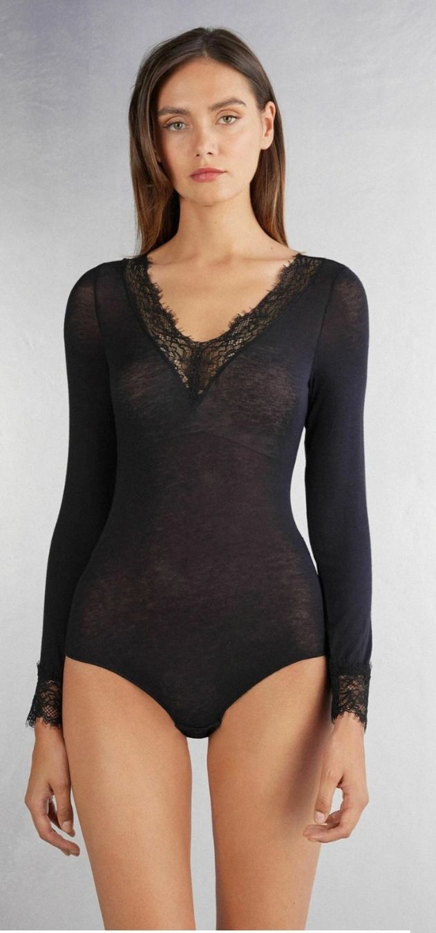 Intimissimi Altra biancheria intima: Body schwarz langarm Gr S NEU! – Nuovo (secondo la descrizione) da Neuenkirch venduto da satonoel 2