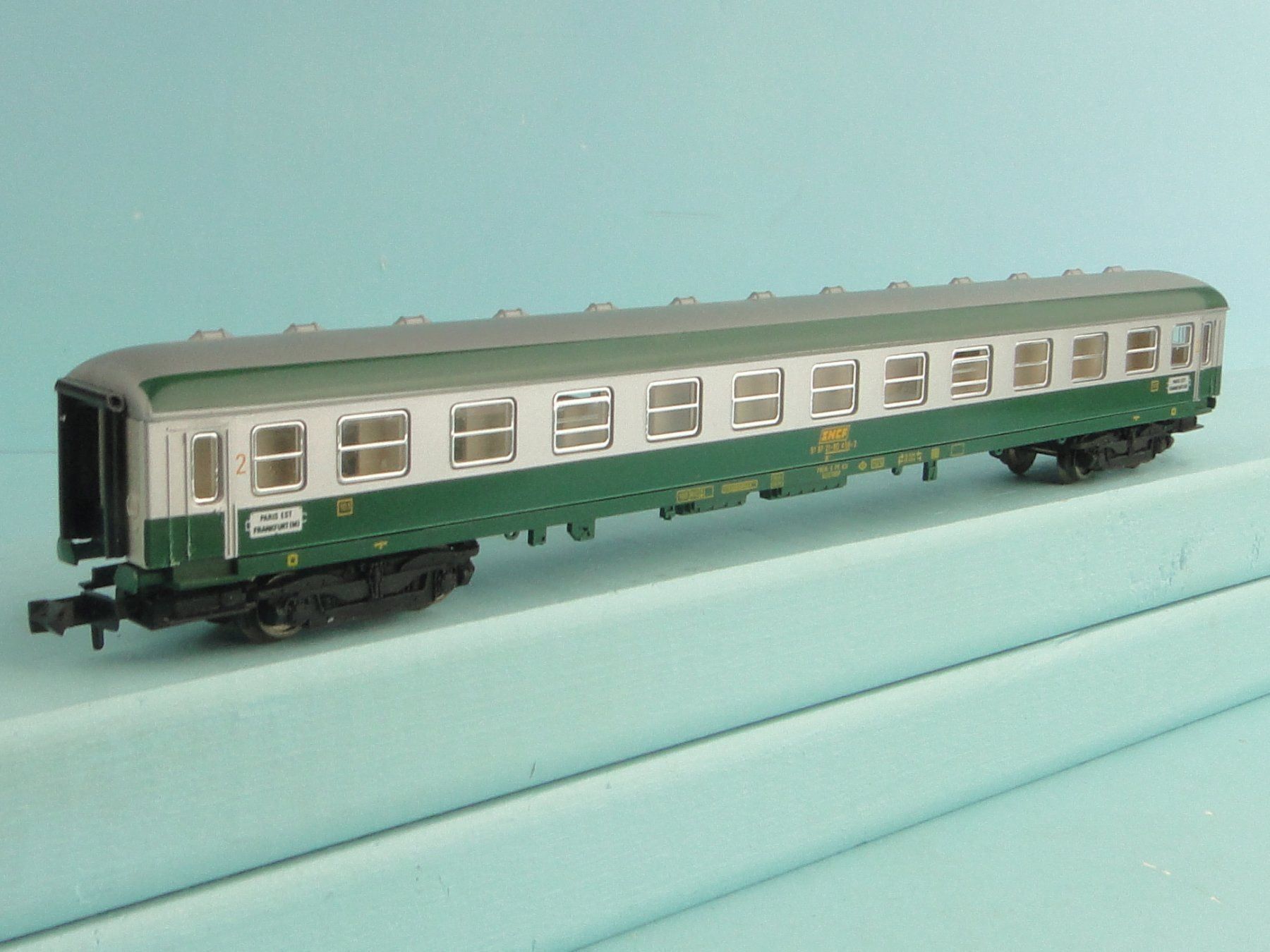 Fleischmann Modellini di ferrovie: Fleischmann 8152 Spur N SNCF 2Kl, Licht – Usato da Bülach venduto da cann11 1
