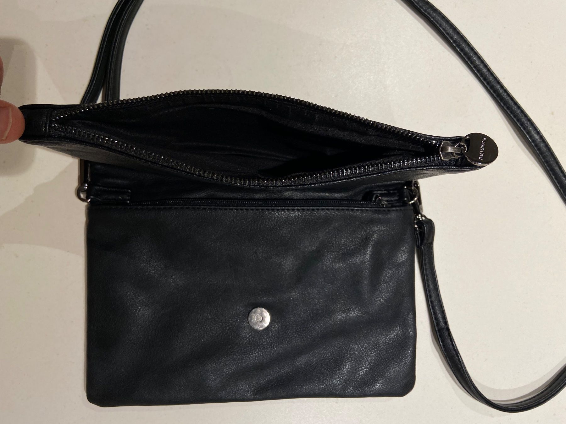 Hallhuber Borse da donna: Hallhuber Handtasche schwarz Kunstleder – Nuovo (secondo la descrizione) da Felsberg venduto da Riggel 5