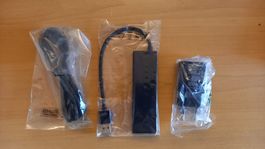USB 3.0 Hub 4-Port mit Power Supply Prime Wire