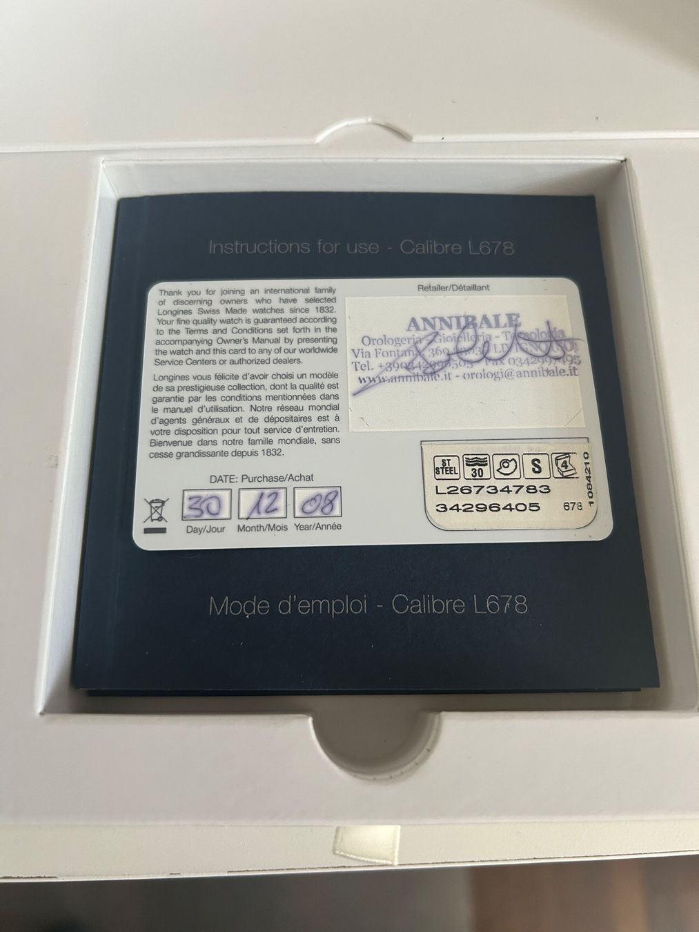 Longines Orologi: Longines Master Collection Moon Phase – Nuovo (secondo la descrizione) da Bülach venduto da GeorgiD 2