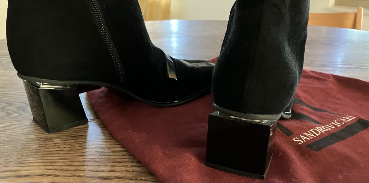 Sandro Scarpe da donna: Sandro Vicari Stiefeletten 37 Neu – Nuovo e nell'imballaggio originale da Lausanne venduto da julimaha 1