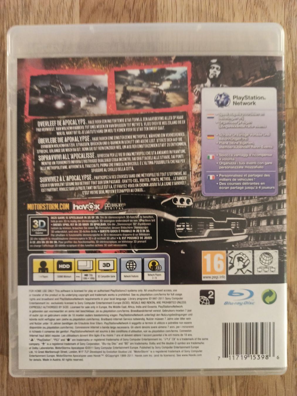 Giochi: MotorStorm Apocalypse PS3 - TOP – Usato da Oberweningen venduto da mar_87mx 1