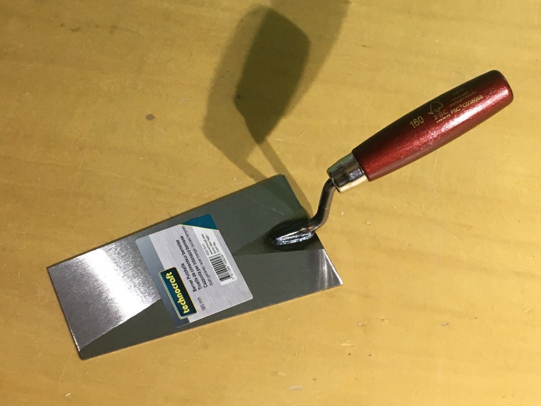 Technocraft Tutti gli attrezzi: Technocraft Putzkelle 160mm – Usato da Tann venduto da Mad_less