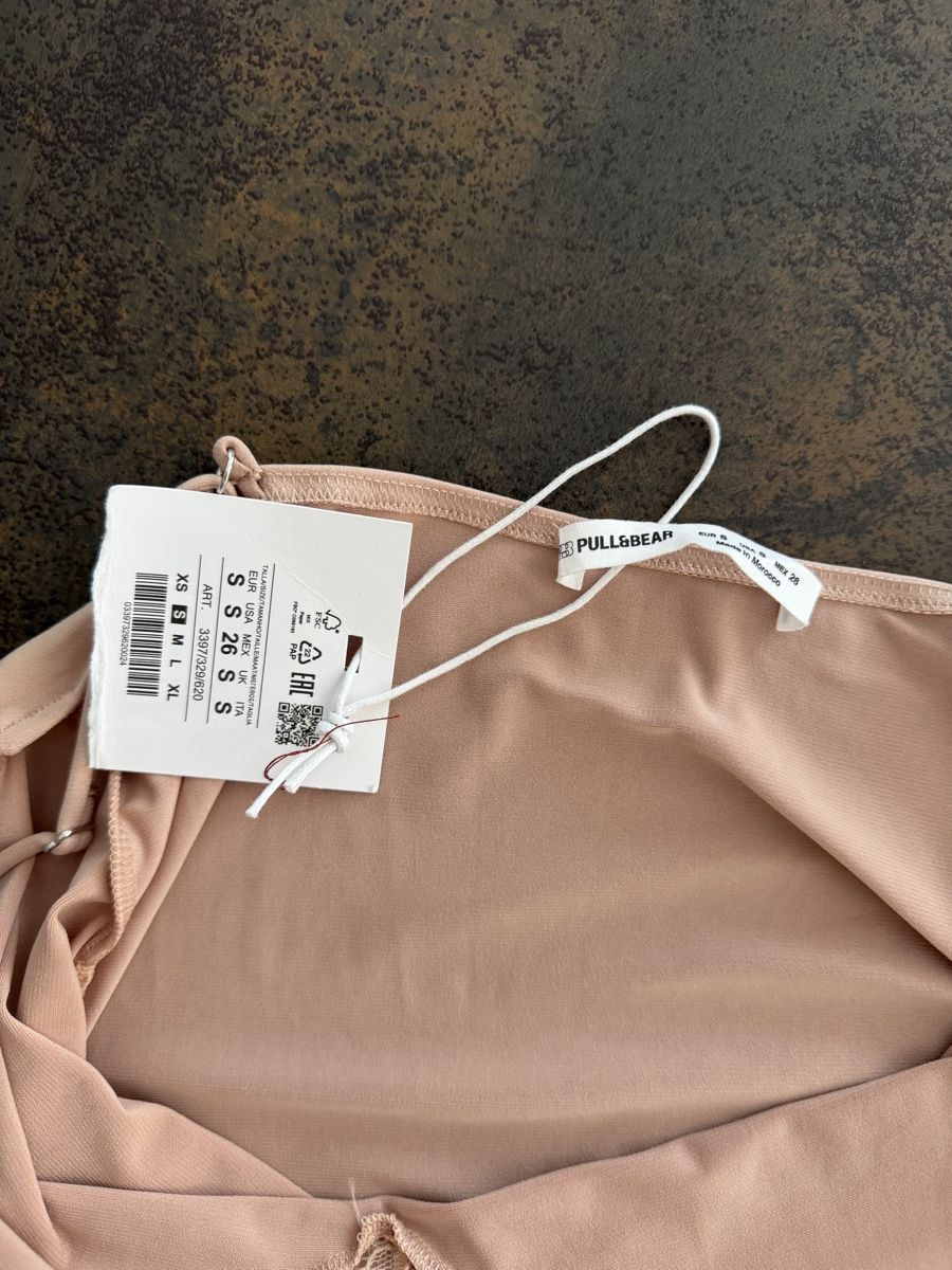 Pull&Bear Vestiti: Pull&Bear Kleid, Gr. S, Neu, Spitze, Sommer, Top! (58) – Nuovo (secondo la descrizione) da Arch venduto da Aga84 5