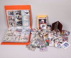 Collection rare de cartes NHL excellent état et carte signée