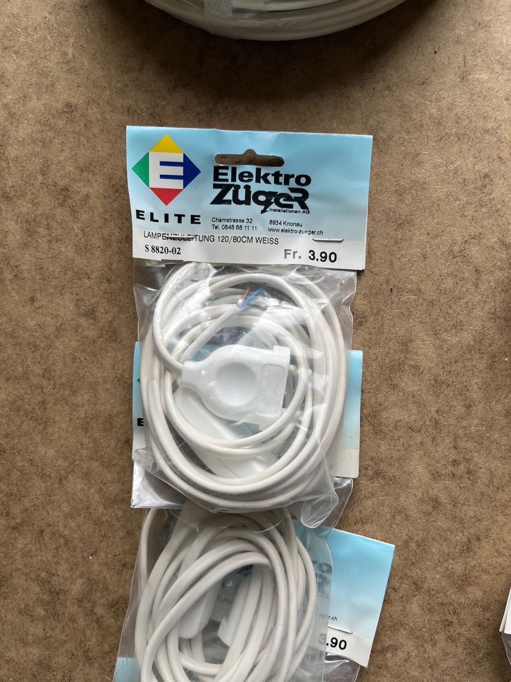 Cavi: Diverses Elektromaterial, Kabel, Schalter, Lot, Konvolut – Usato da Netstal venduto da spaltflo01 5