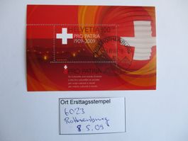 Voll Ort Ersttagsstempel 6023 Rothenburg