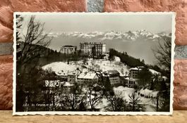 SAINT-CERGUE & Alpen im Winter