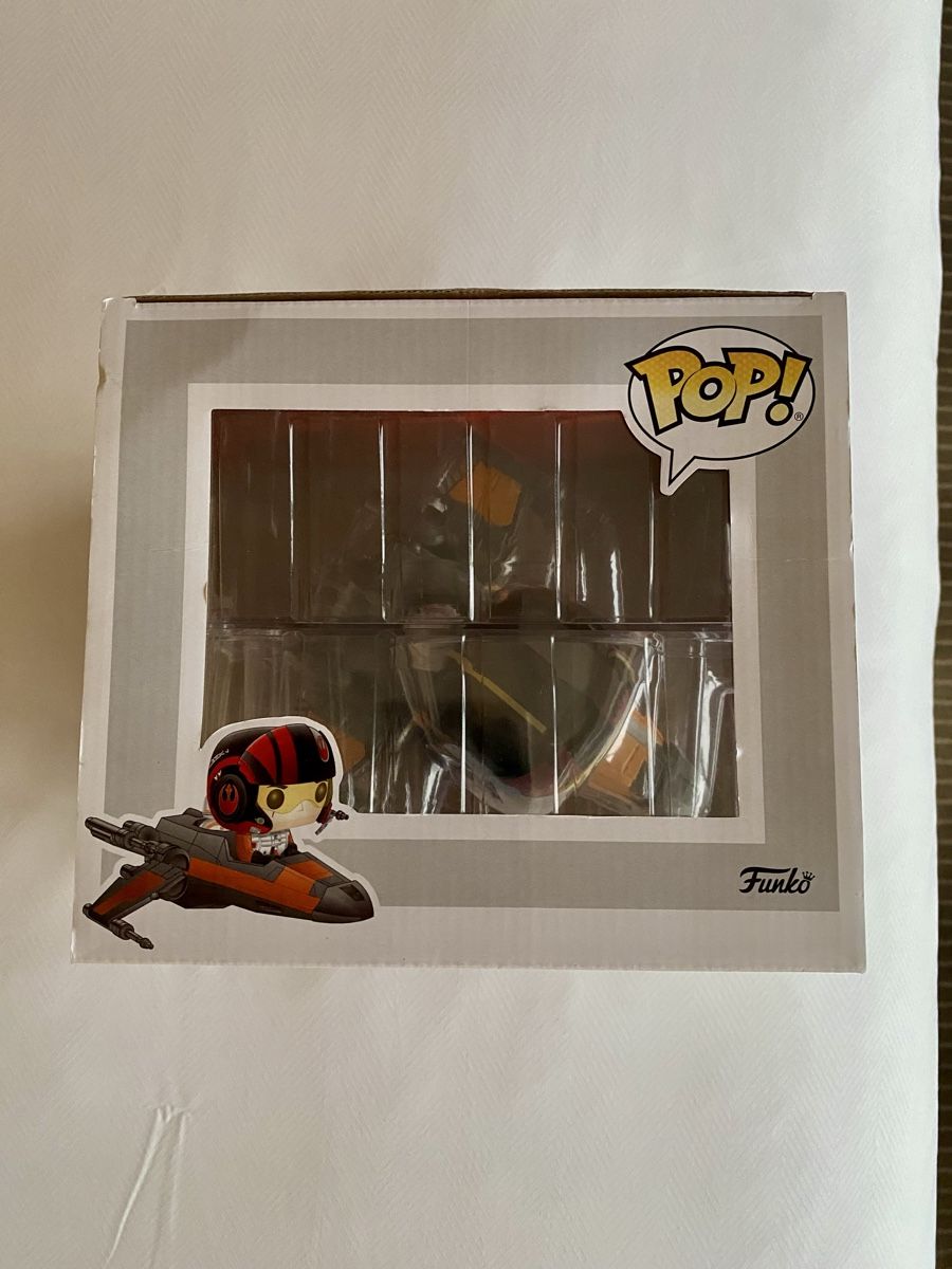 Funko Statuette: Funko POP! Star Wars Poe Dameron mit X-Wing – Nuovo e nell'imballaggio originale da Oberembrach venduto da theZaz 4