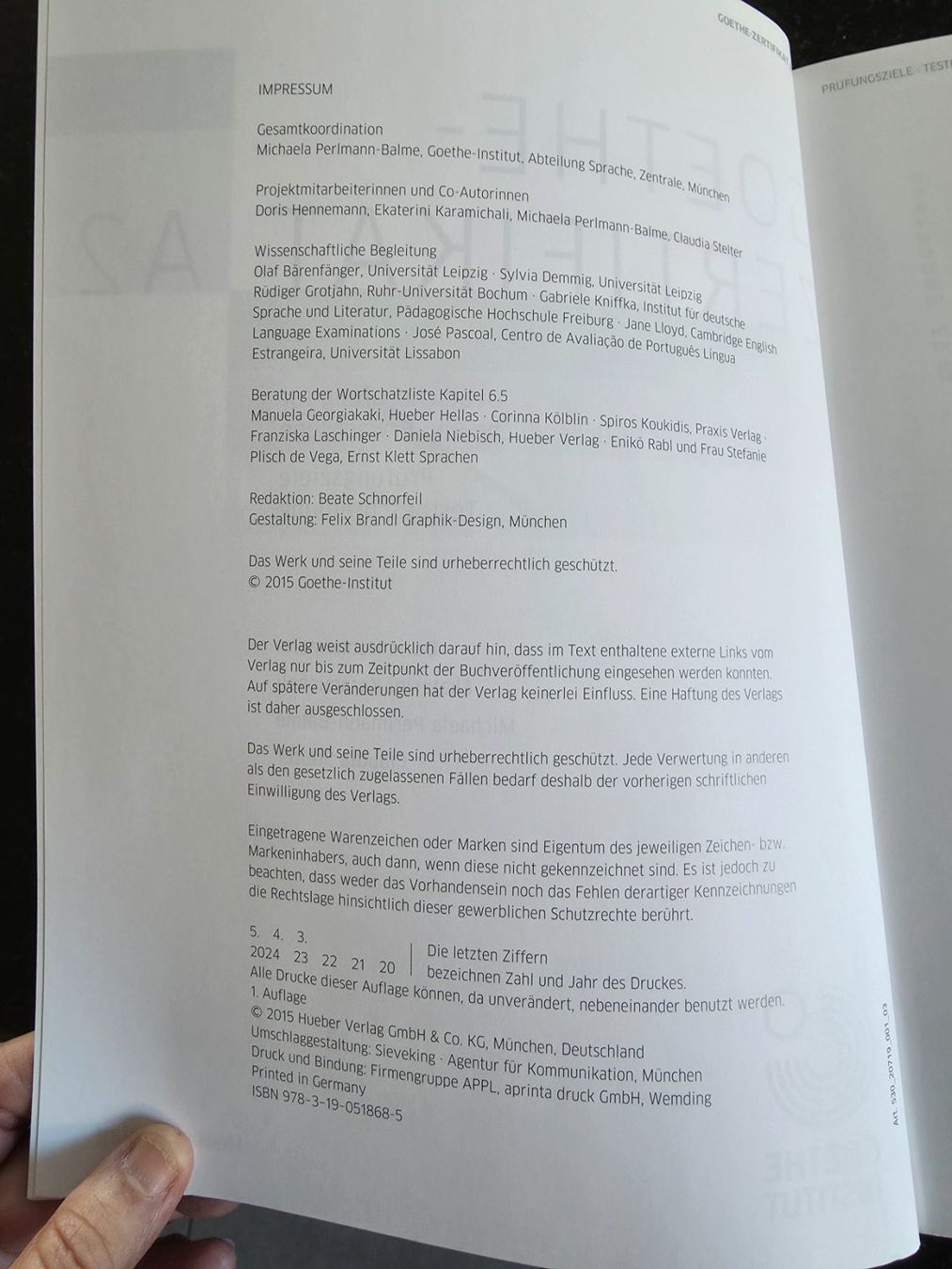 Libri: Goethe Zertifikat A2 Testvorbereitung – Nuovo (secondo la descrizione) da Uetikon am See venduto da Zerminclan 1