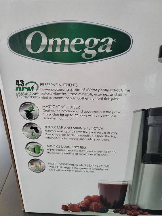 Omega Juicers VSJ843 komplett in Originalverpackung Kaufen auf Ricardo
