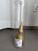 Weihnachtsbaumspitze Gold Glitzer - Migros - Neu!