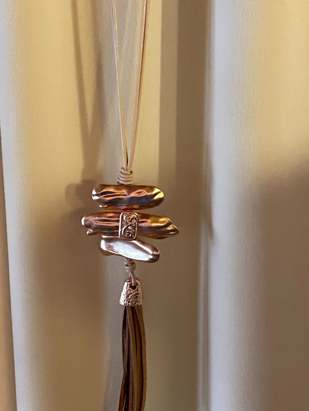 Catenine: HALSKETTE DAMEN-ROSÉGOLD, MODESCHMUCK – Nuovo e nell'imballaggio originale da Meienried venduto da ManuelaBoutique 4
