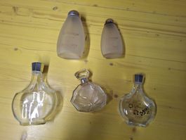 Leere Parfümflaschen Set Nina Ricci Gianni Versace Brigitte 