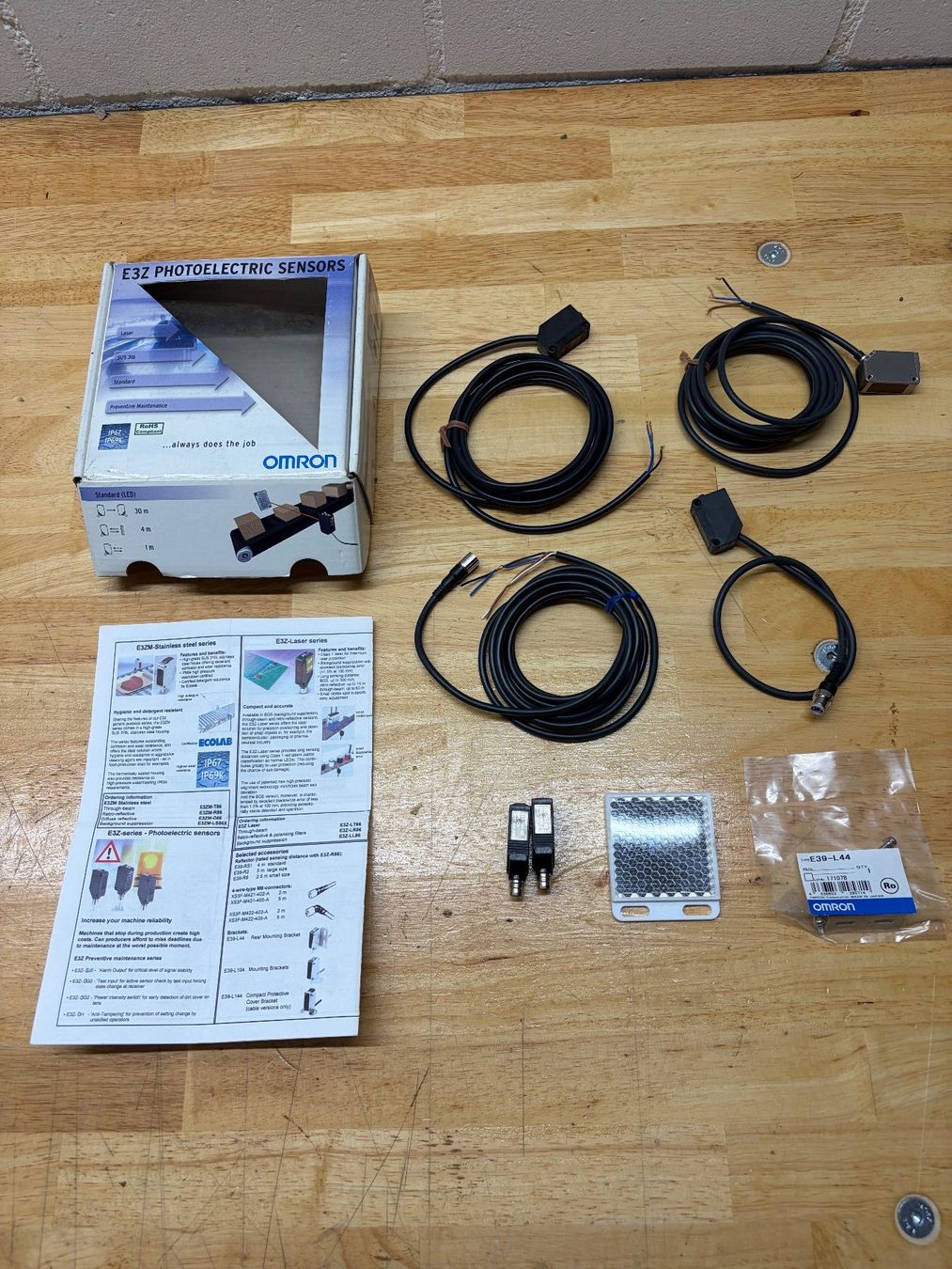 Omron Elektronikbauteile: Omron E3Z Lichtschrankenset, neuwertig, 2 Packungen – Neu (gemäss Beschreibung) aus Safenwil von jalumme 2