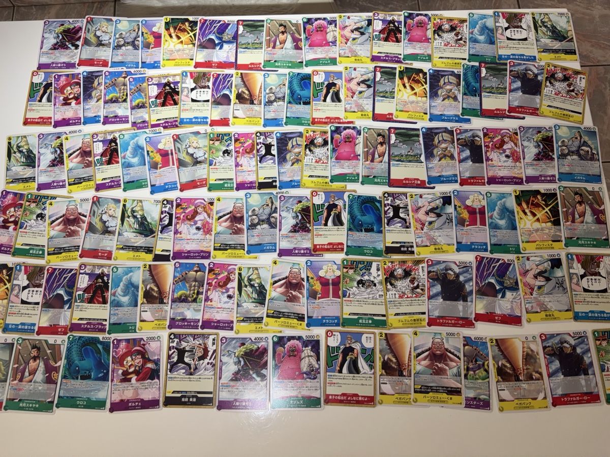 Bandai Sammelbilder & Trading cards: One Piece Karten Sammlung EB-04 ab 1,-Fr – Gebraucht aus Galgenen von Miachelle