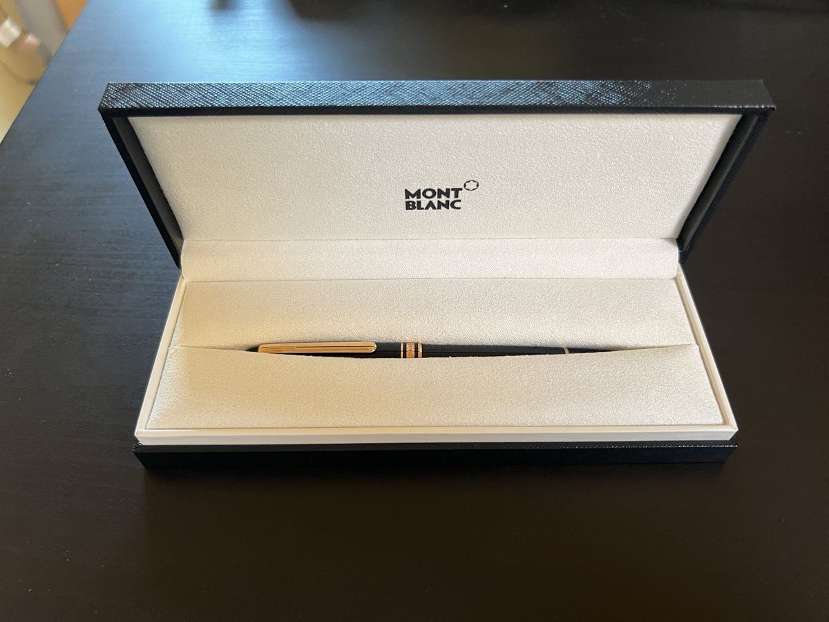 Stifte & Marker: MONTBLANC ROLLERBALL MEISTERSTÜCK DORÉ – Gebraucht aus Le Châble VS von jud_syz2 3