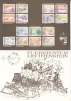 LBK 511 - 525 auf Faltblatt mit ET