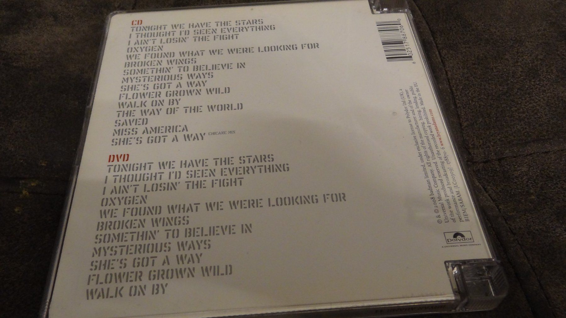 CD: Bryan Adams 11 CD – Usato da Olten venduto da Disc-Ausverkauf 1