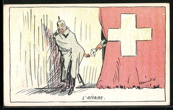 Fotos, Briefe & Postkarten: L'Affaire, Schweizer steckt deutschem Ge – Gebraucht aus Berlin von bartko-reher