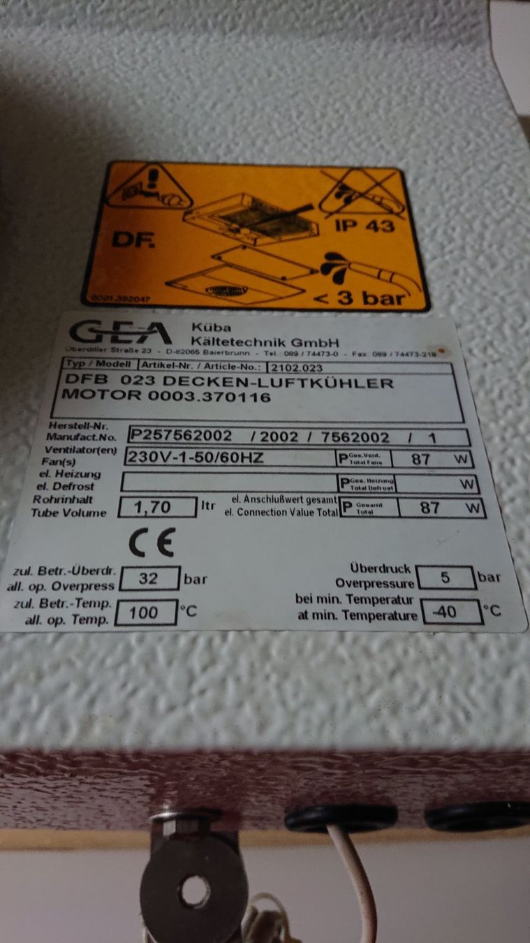 Kühlschrank: Kühlraum, Kühlzelle – Gebraucht aus Müselbach von gkpee 8