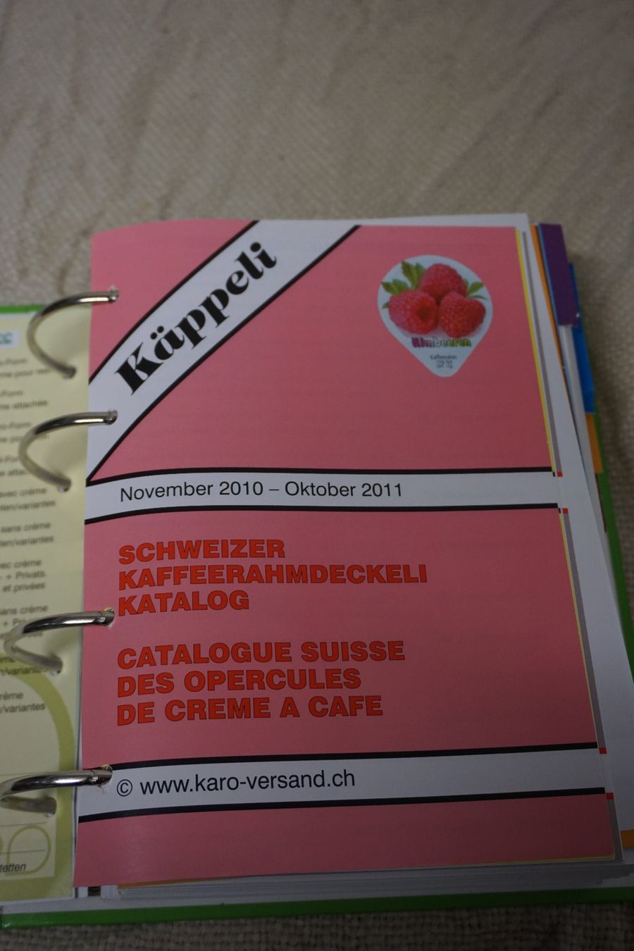 Kaffeerahmdeckel: Käppeli KRD Katalog / Ordner – Gebraucht aus Meinisberg von Faithles1 3