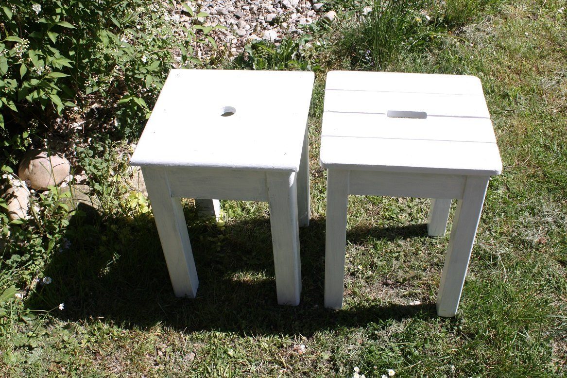 Sgabelli: 2 massive Tabouret 35x35xh48cm – Usato da zuchwil venduto da parson65