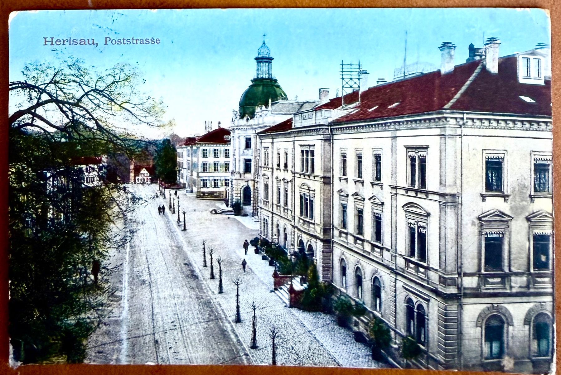 Cartoline postali: Herisau - Poststrasse 1913 – Usato da Lutry venduto da Ediego