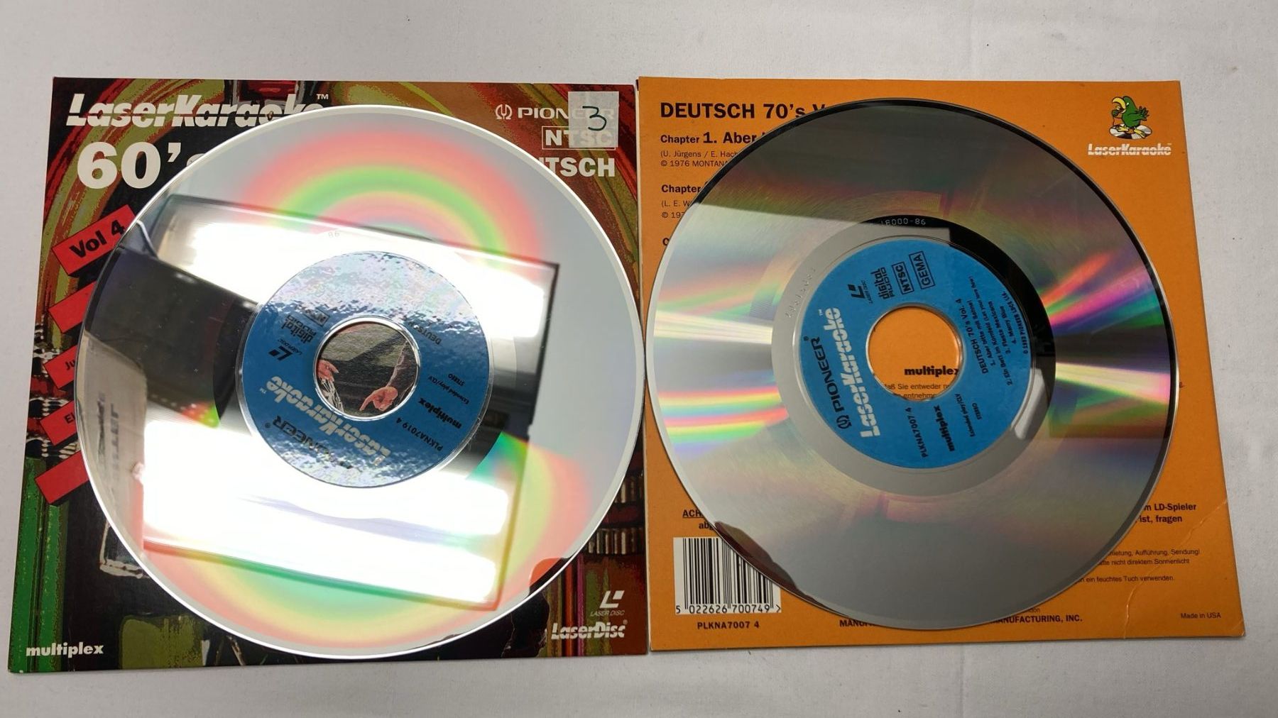 Tutti i DVDs: 2 Laser Karaoke Disc – Usato da Dietikon venduto da Rima57 2