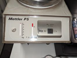 Mettler P5 Waage 0.1g-5'000g