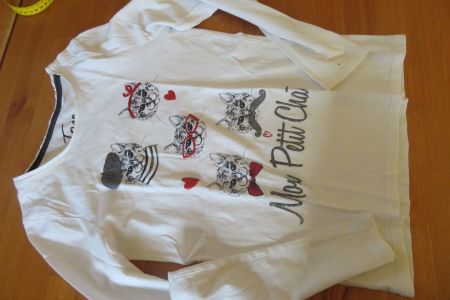 Langarmshirt in Gr. 146-152