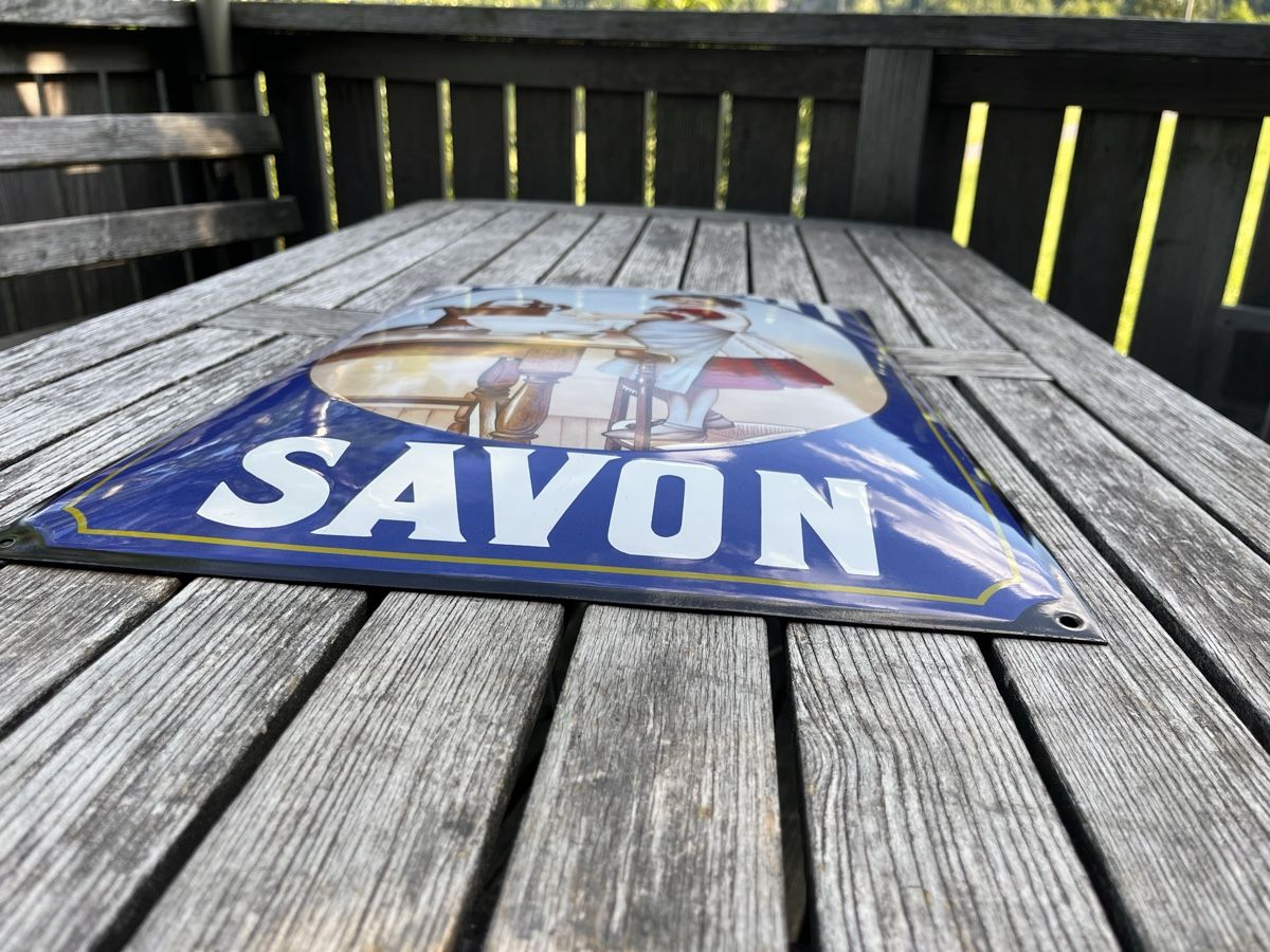 Sunlight Schilder: Emailschild SUNLIGHT gross 60 x 40 cm – Gebraucht aus Wiesenberg von swissantik 5