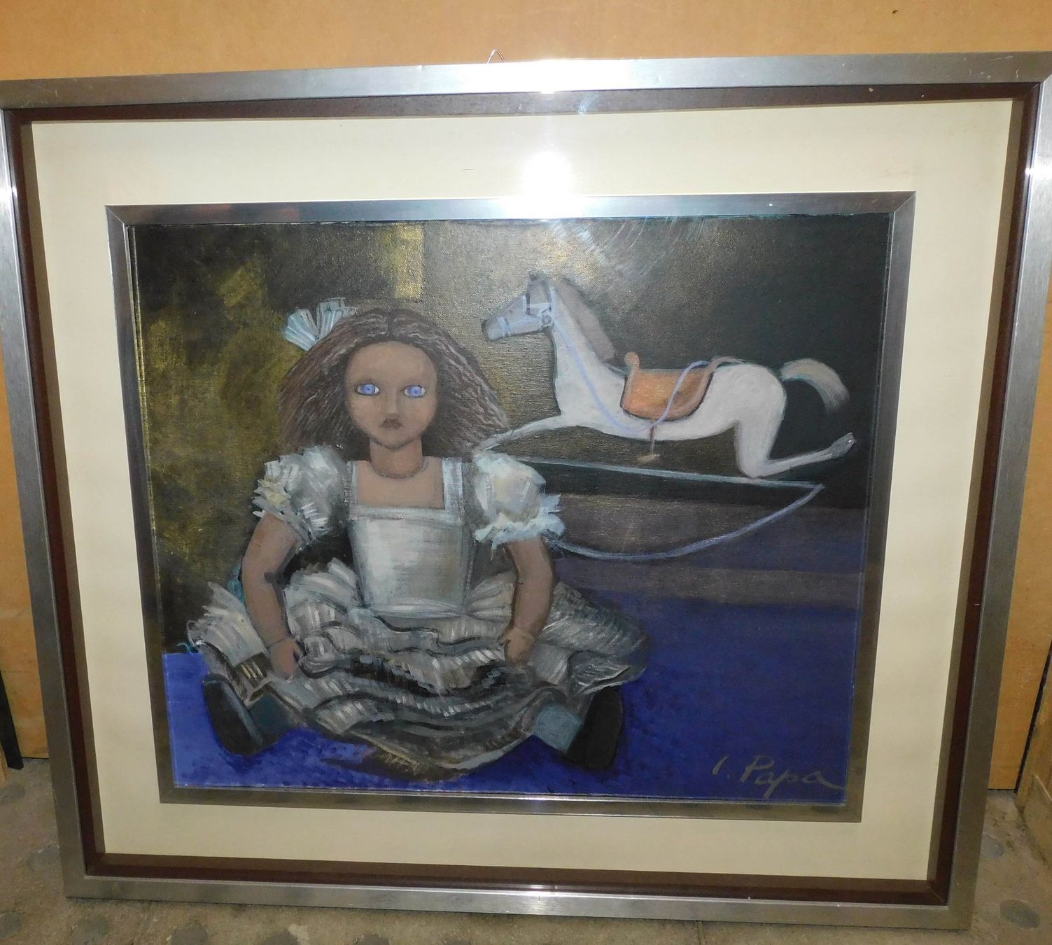 Dipinti: Kunst Ölbild od Tempera signiertes Gemälde – Usato da Sursee venduto da 76 1