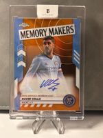 2024 Topps Chrome MLS David Villa Memory Makers Auto /25