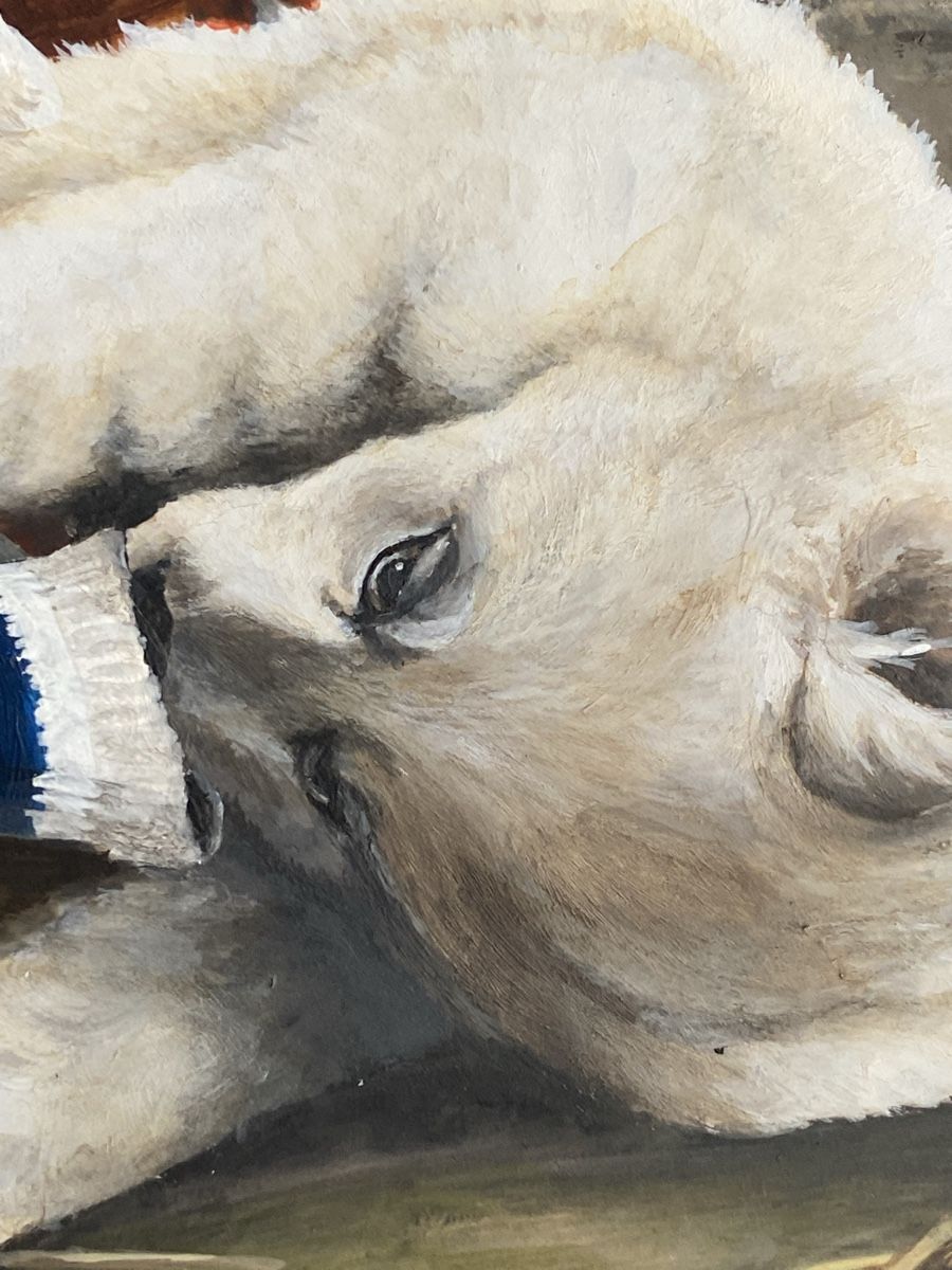 Dipinti: Les petits chiens. – Usato da Biel/Bienne venduto da sol_7wtq 2