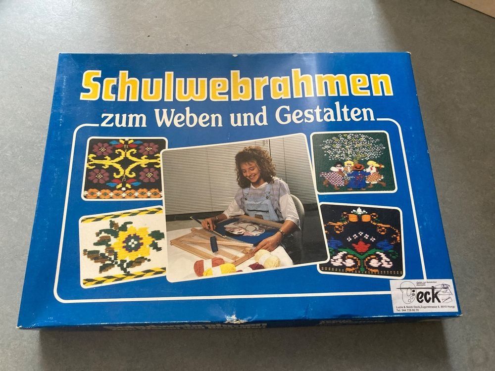 Telai per tessitura: Schulwebrahmen Holz – Usato da Zollikofen venduto da tayaa13