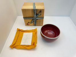 Teeschale Japan Chawan Keramik-  20. Jh. „Kiyomizu"
