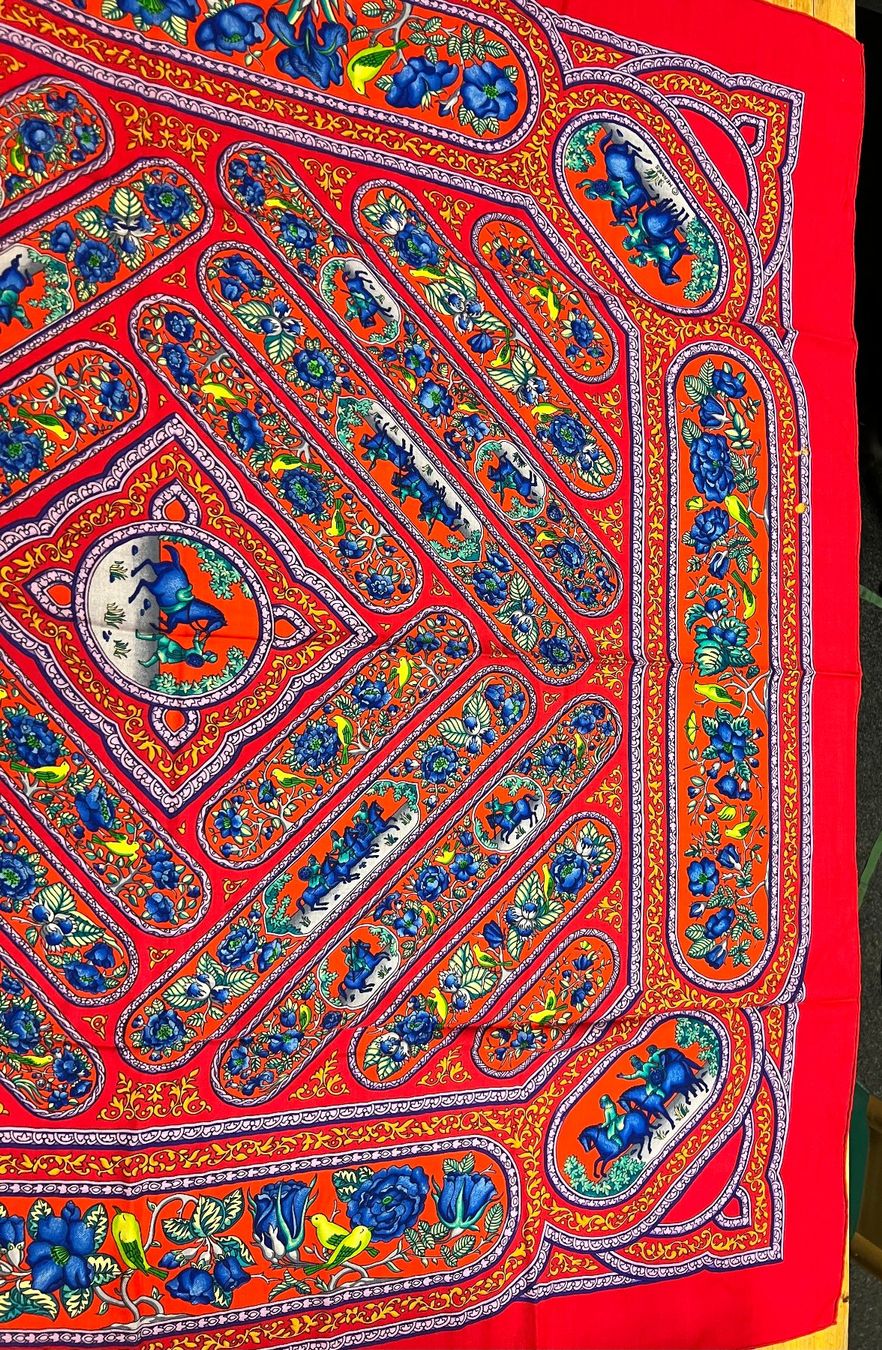 Hermès Foulard & Sciarpe: Carré Qalamda Catherine Baschet - Hermès – Usato da Biel/Bienne venduto da new-life