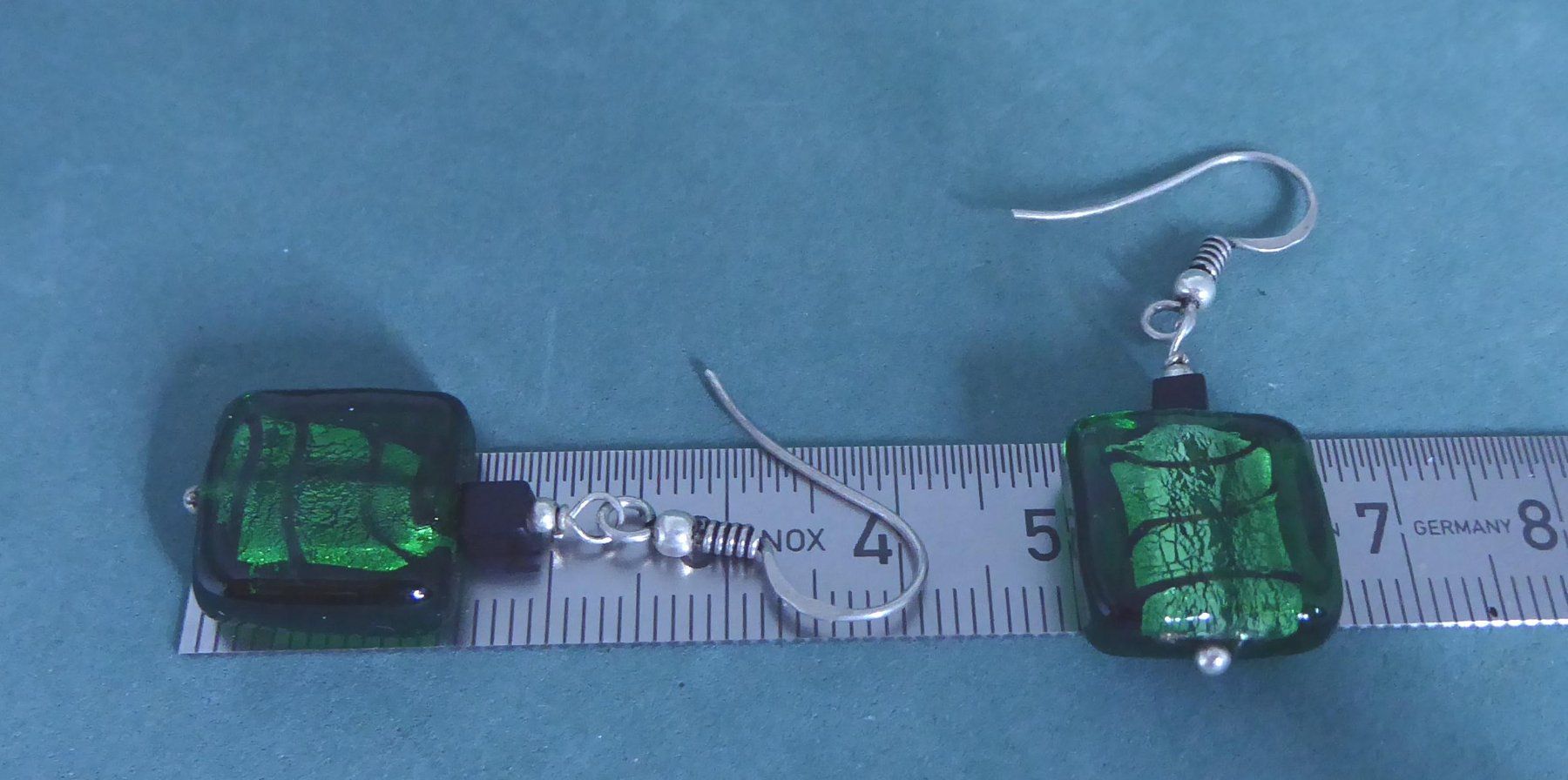 Boucles d'oreille: Ohrringe 925 Silber mit synthetischen Steinen – D'occasion à Muri AG par silvermouse007 1