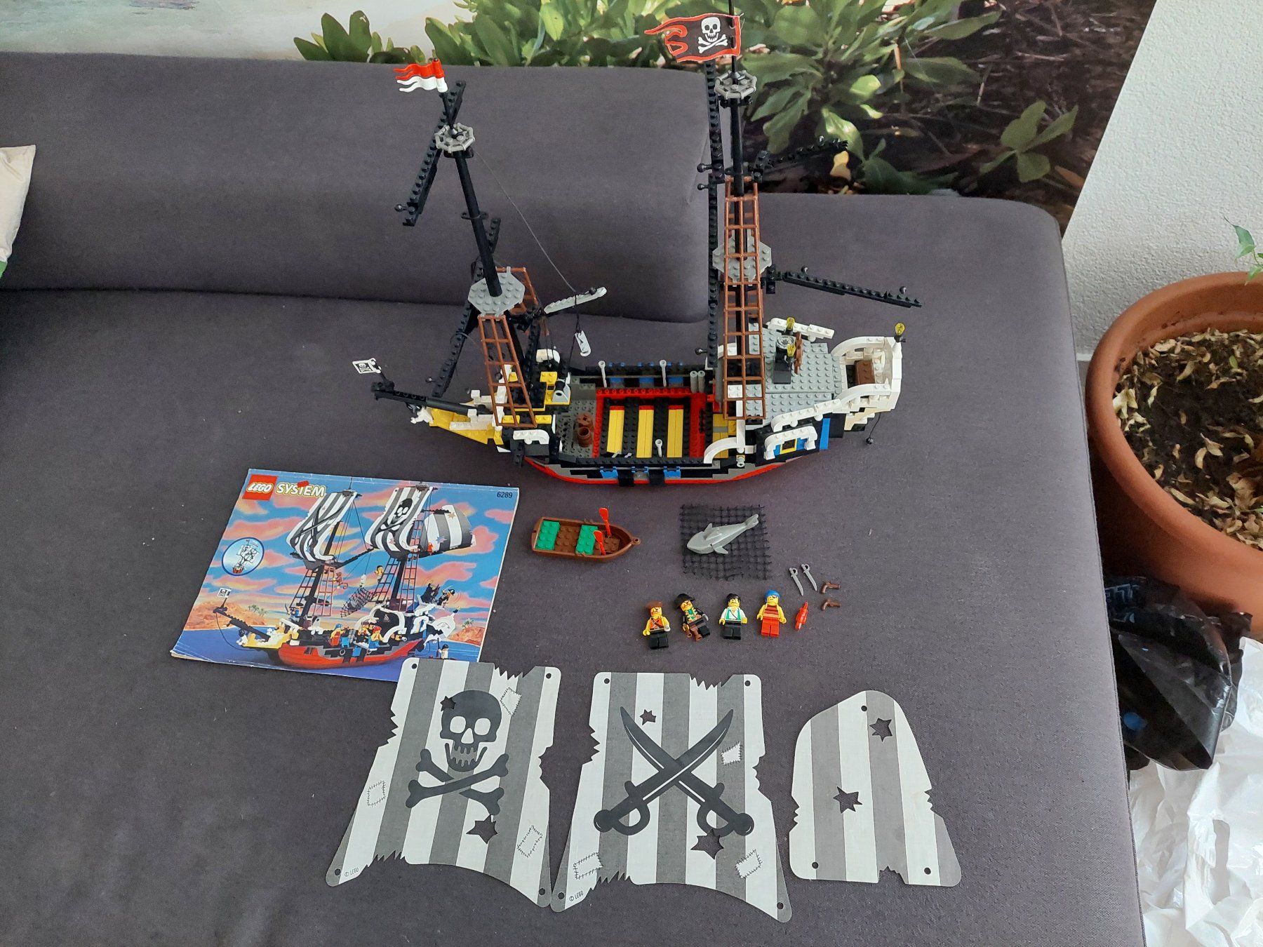 Lego Kit di costruzioni: Lego Pirates Set 6289 Red Beard Runner – Usato da Altenrhein venduto da schalumpfi