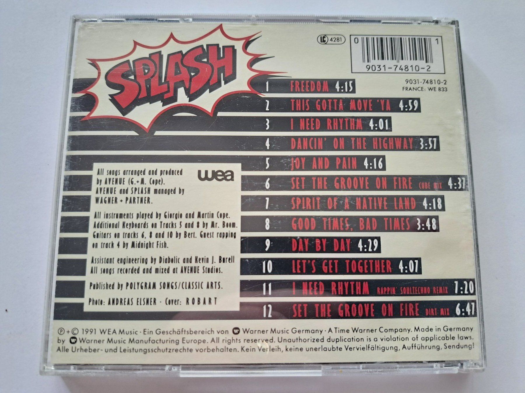 CDs: CD Splash – Splash  – Gebraucht aus Pully von bro_n52j 1