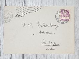 CL13 Enveloppe + Timbre Suisse 1921