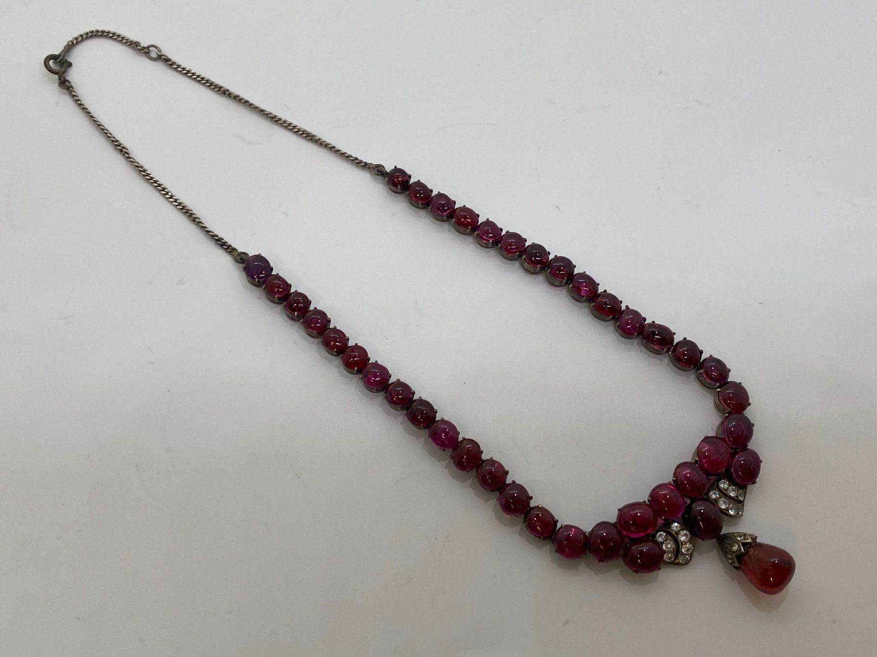 Colliers: Collier mit roten Spinelle 43cm Silber /i423 – D'occasion à Bern par JMsoehne1987 5
