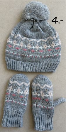 Ensemble bonnet et gants enfant 