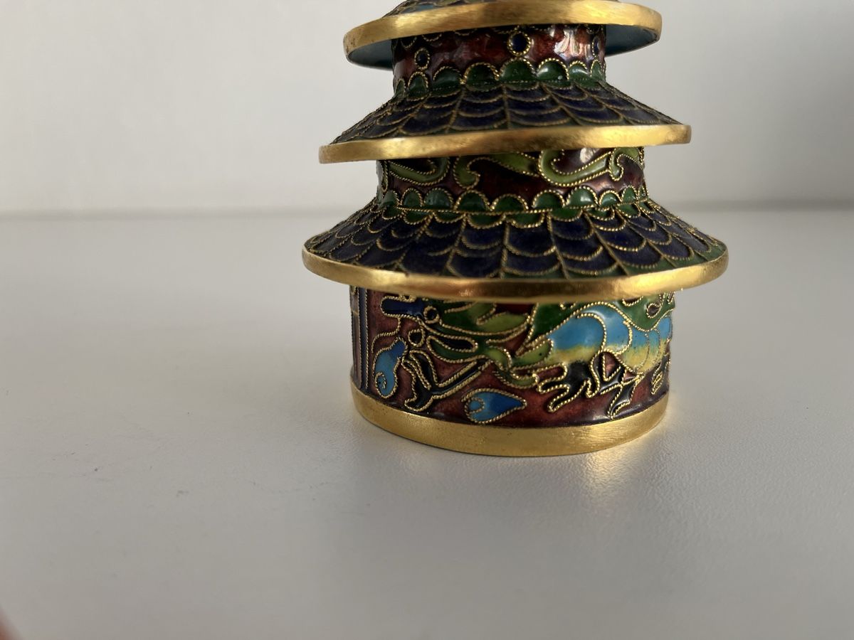 Tutte le decorazioni: Pagode Cloisonne – Usato da Wetzikon ZH venduto da seli03 7
